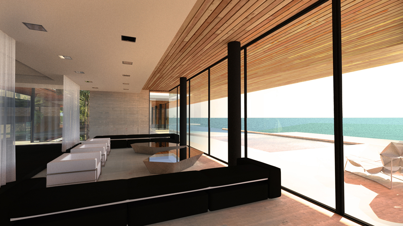 contemporary and modern interior by french interior architect in miami
